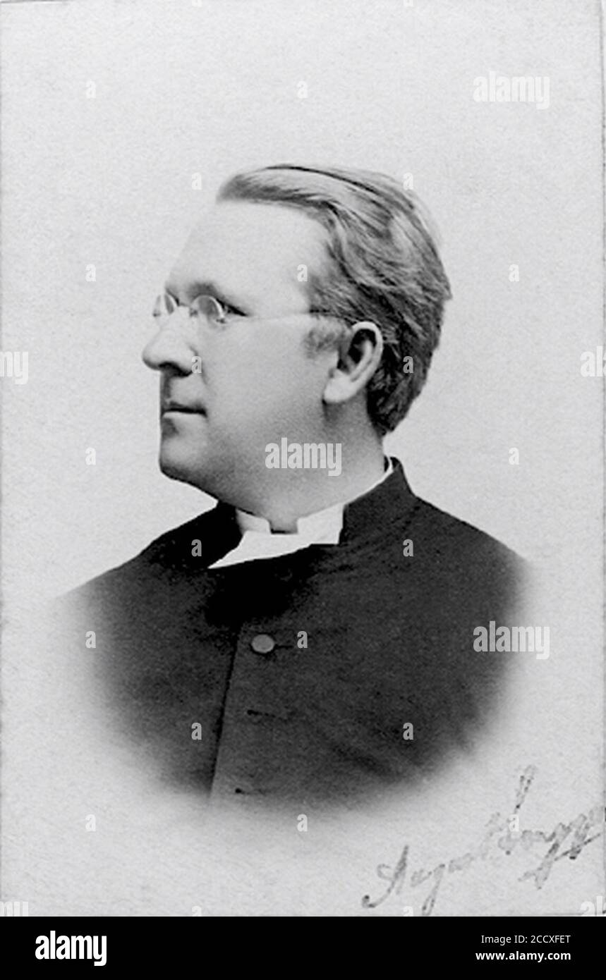 Johan August Lengquist. Stockfoto