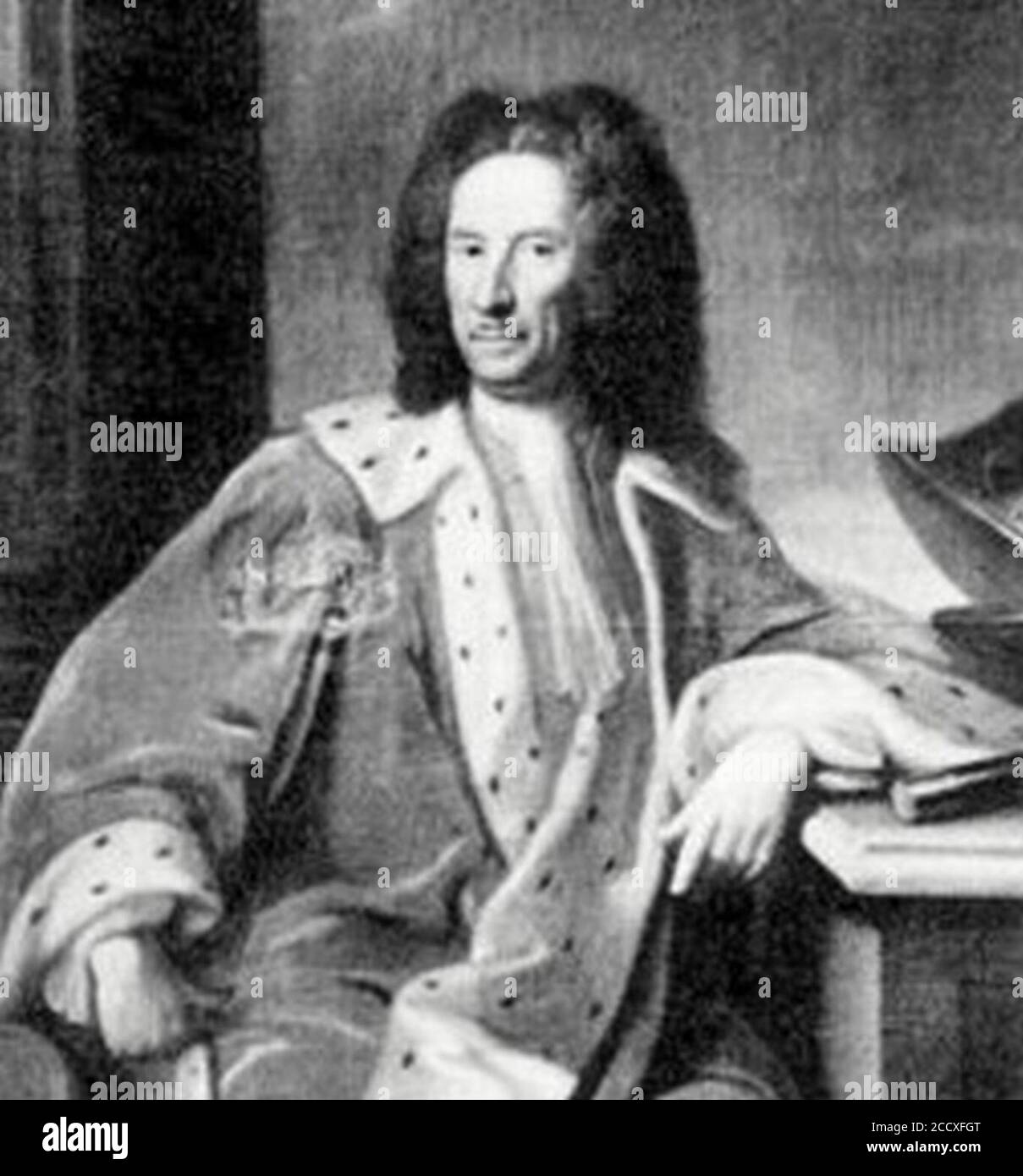 Johan August Meyerfeldt. Stockfoto