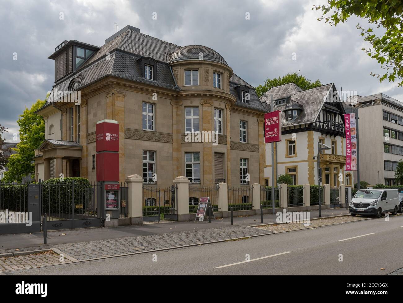 Museum Giersch, Kunstgalerie am Main in Frankfurt am Main Stockfoto