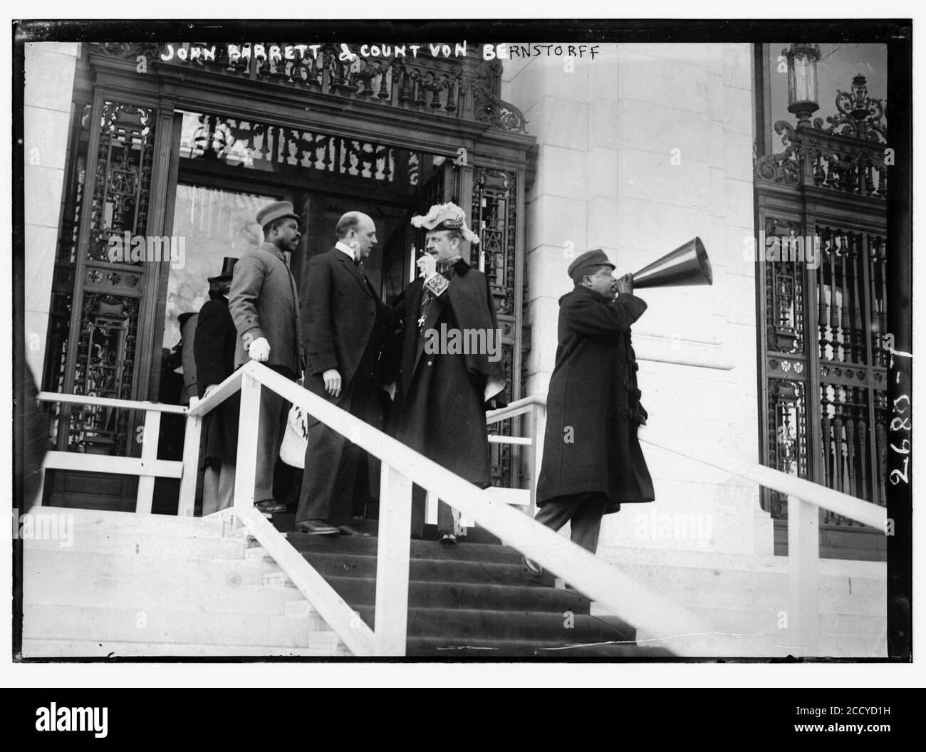 John Barrett & Graf Von Bernstorff Stockfoto