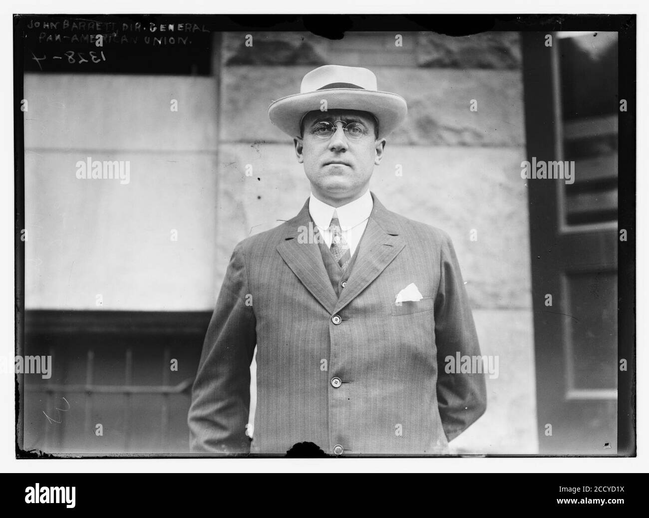 John Barrett, Dir. Allgemein der Panamerikanischen Union Stockfoto