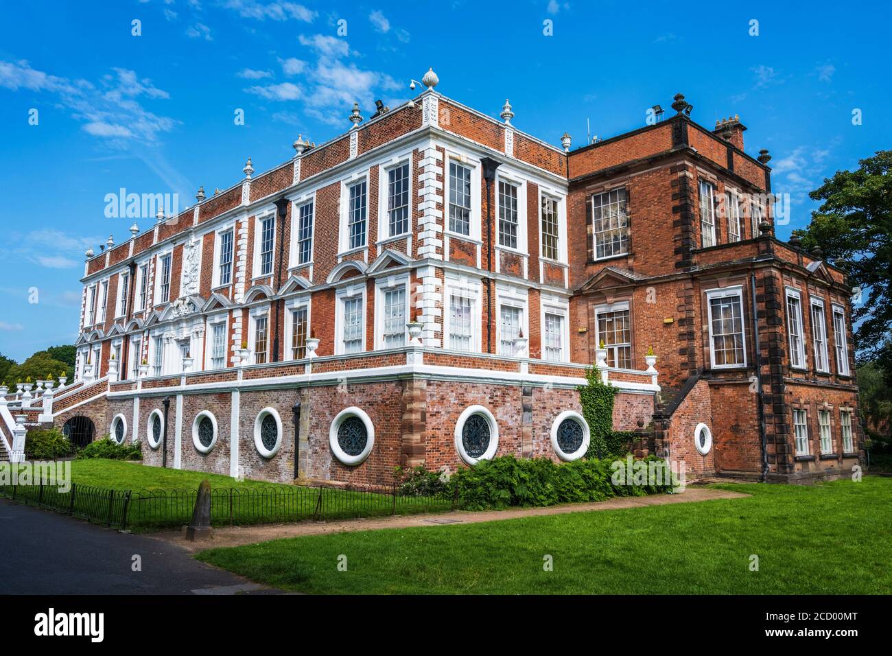 Croxteth Hall, Stammsitz der Familie Molyneux, The Earls of Sefton, Liverpool, England, Großbritannien Stockfoto