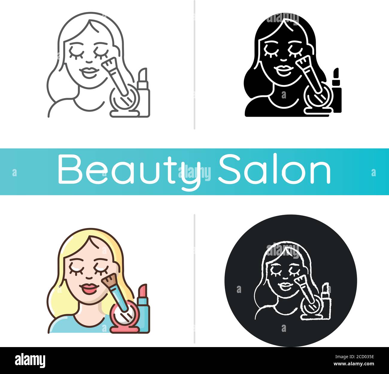 Make-up-Symbol Stock Vektor