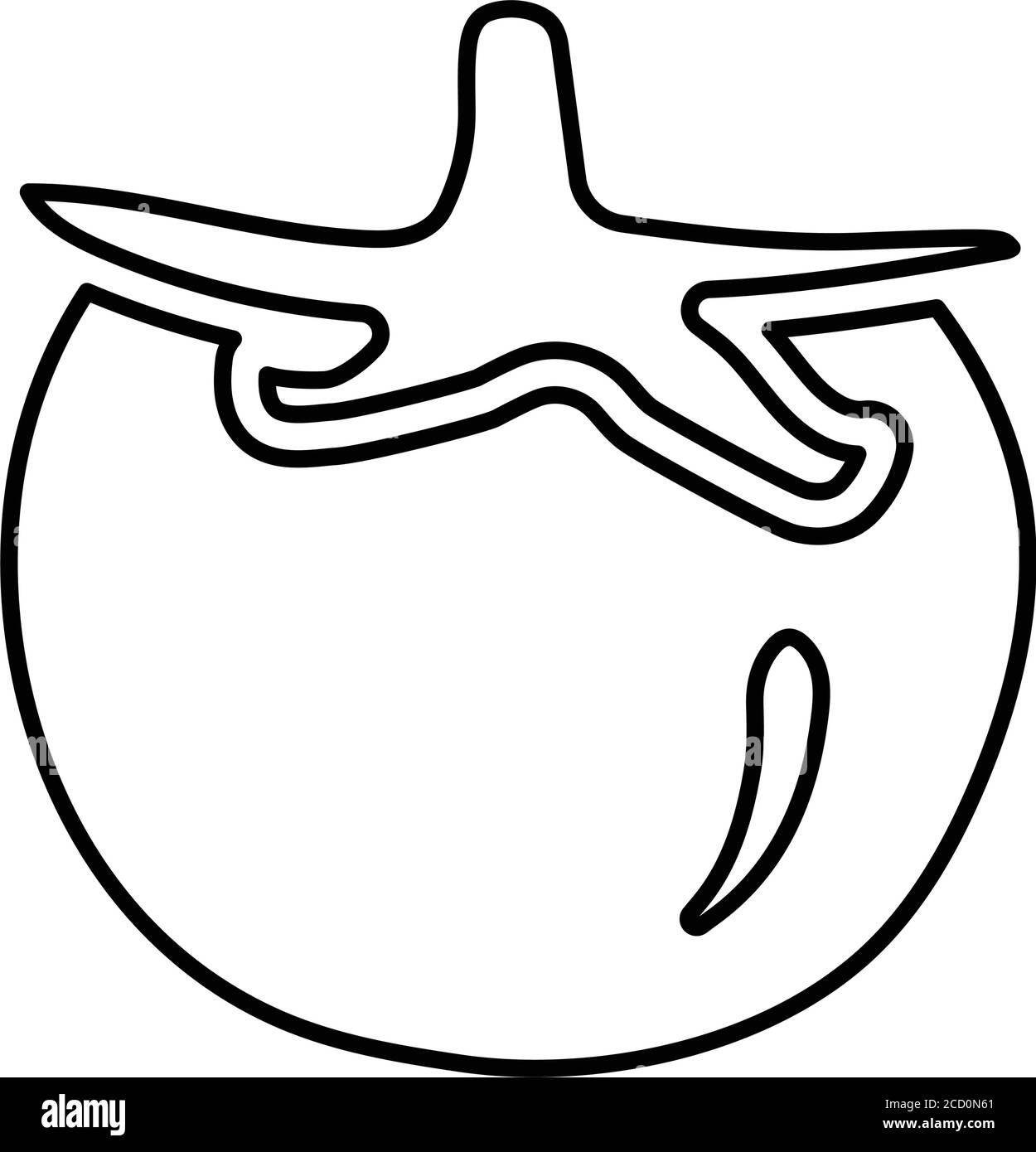 Gemüse, Tomate Icon wird bei der Gestaltung und Entwicklung von Websites, kommerziellen, Printmedien, Web-oder jede Art von Design-Projekte. Stock Vektor