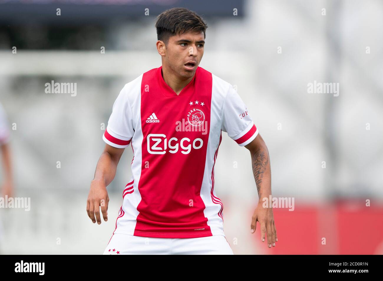 AMSTERDAM , 25-08-2020 , Sportpark de Toekomst , Fußball, freundliches Testspiel, Saison 2020-2021 , Ajax - Holstein Kiel , Ajax-Spieler Alex Mendez Stockfoto