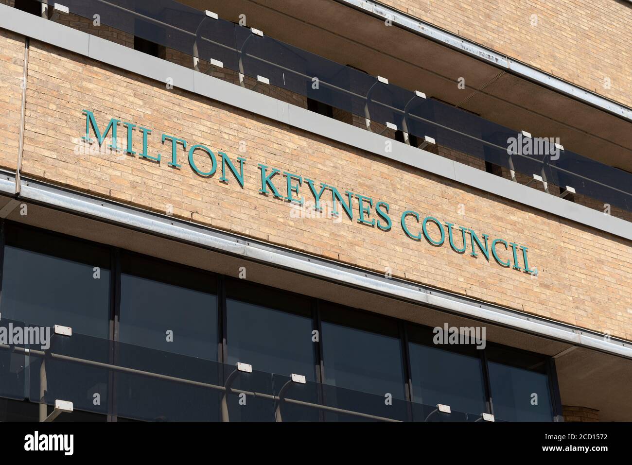 Milton Keynes Council Offices Stockfoto