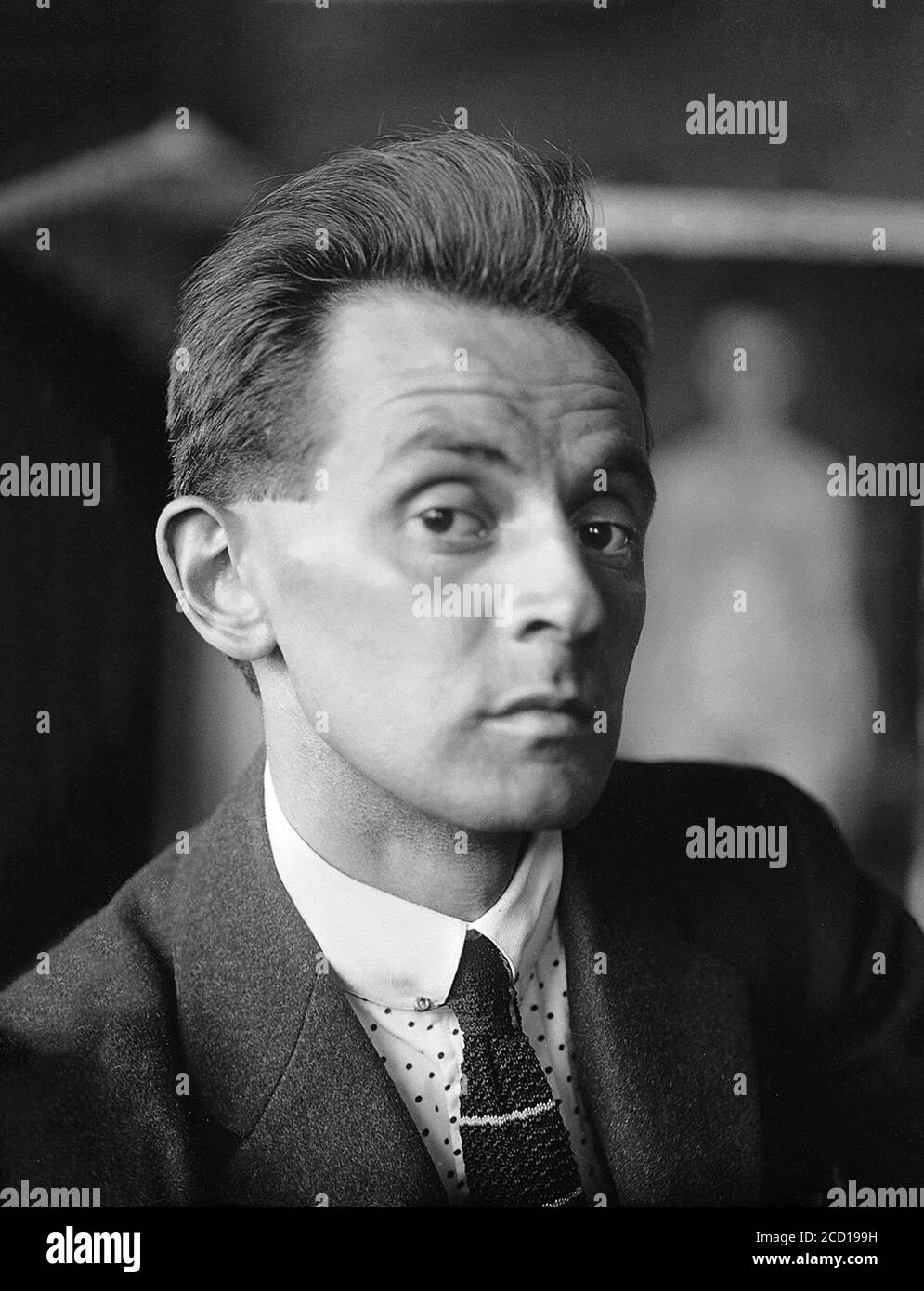 Egon Schiele (1890-1918), Porträt Johannes Fischers, um 1918 Stockfoto