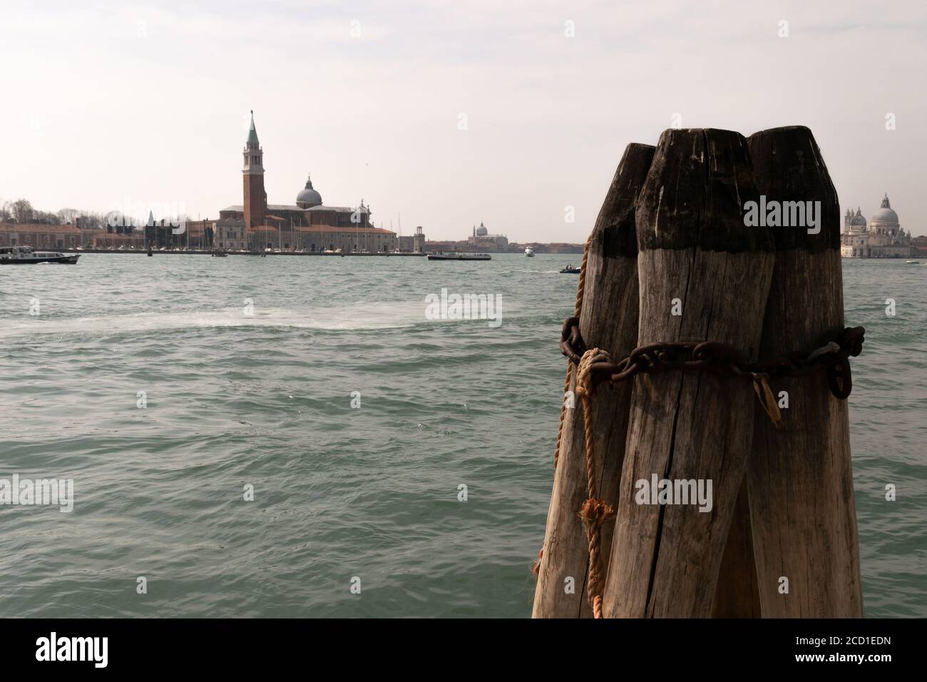 Bricole in Venedig Stockfoto