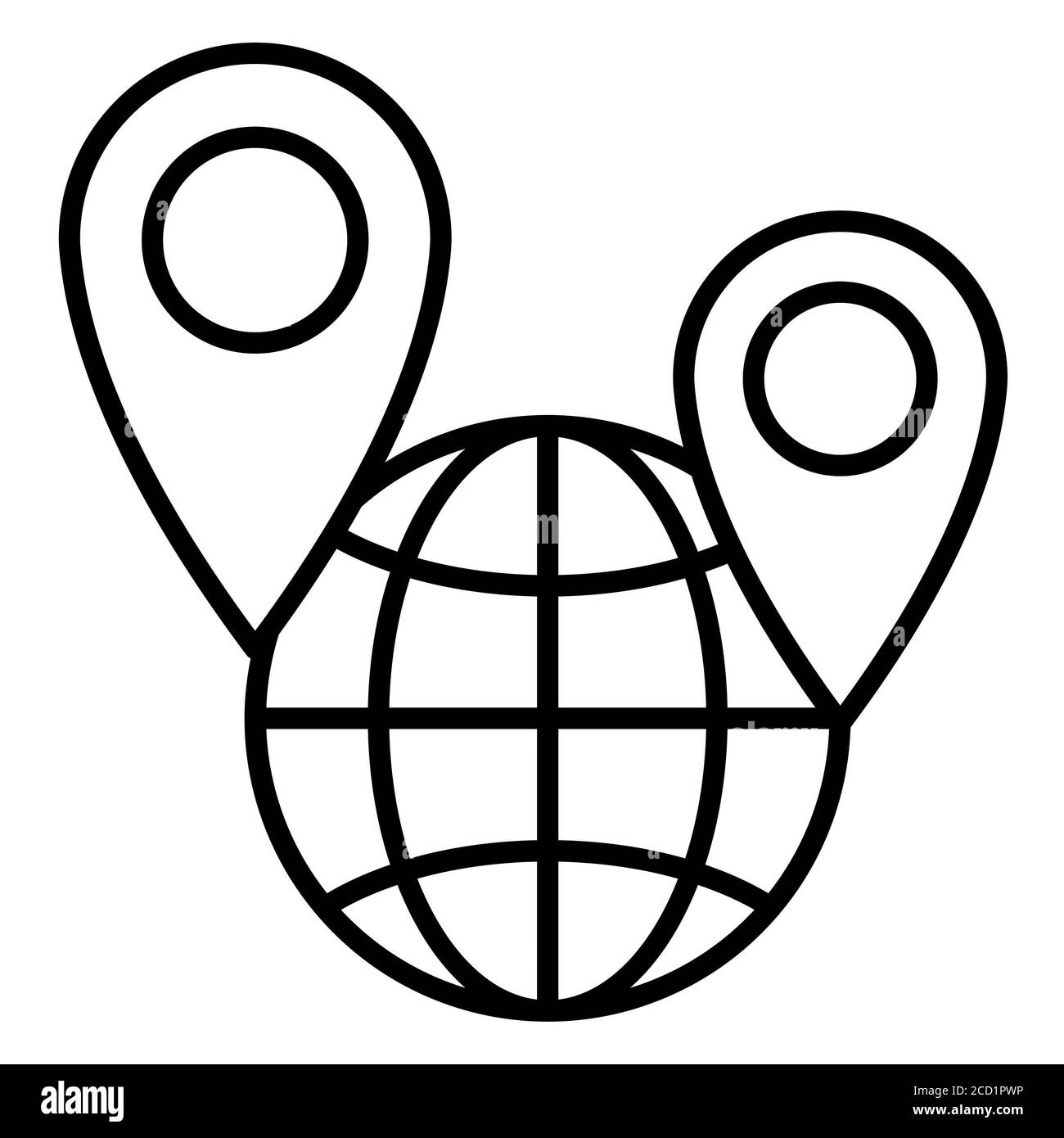 Symbole Der Fernschulungslinie Für Online-Schulungen Stockfoto