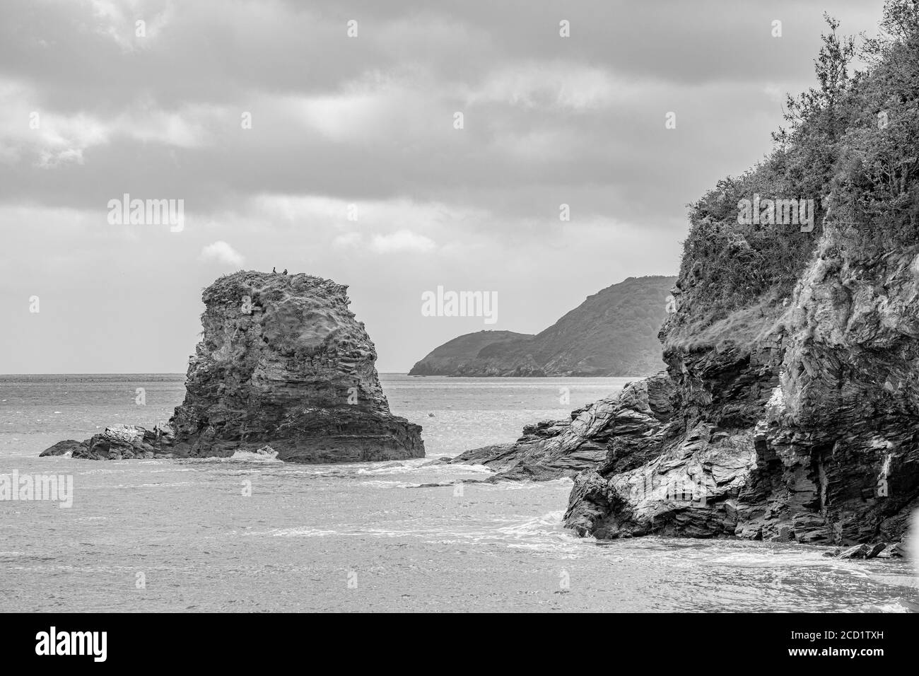 Charlestown in Cornwall, beliebte Touristenattraktion im West Country Stockfoto