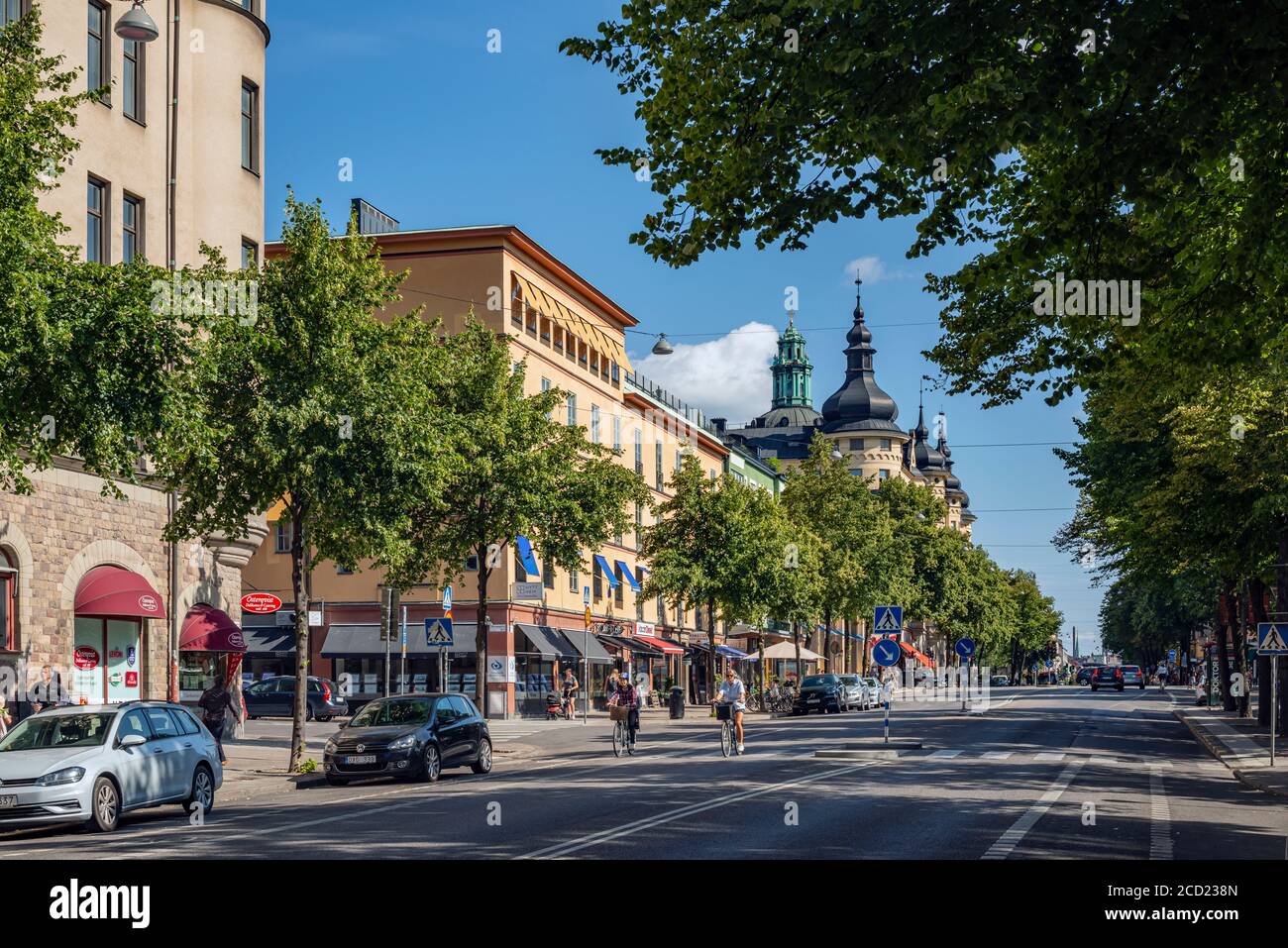 Odengatan, Stockholm, Schweden Stockfoto
