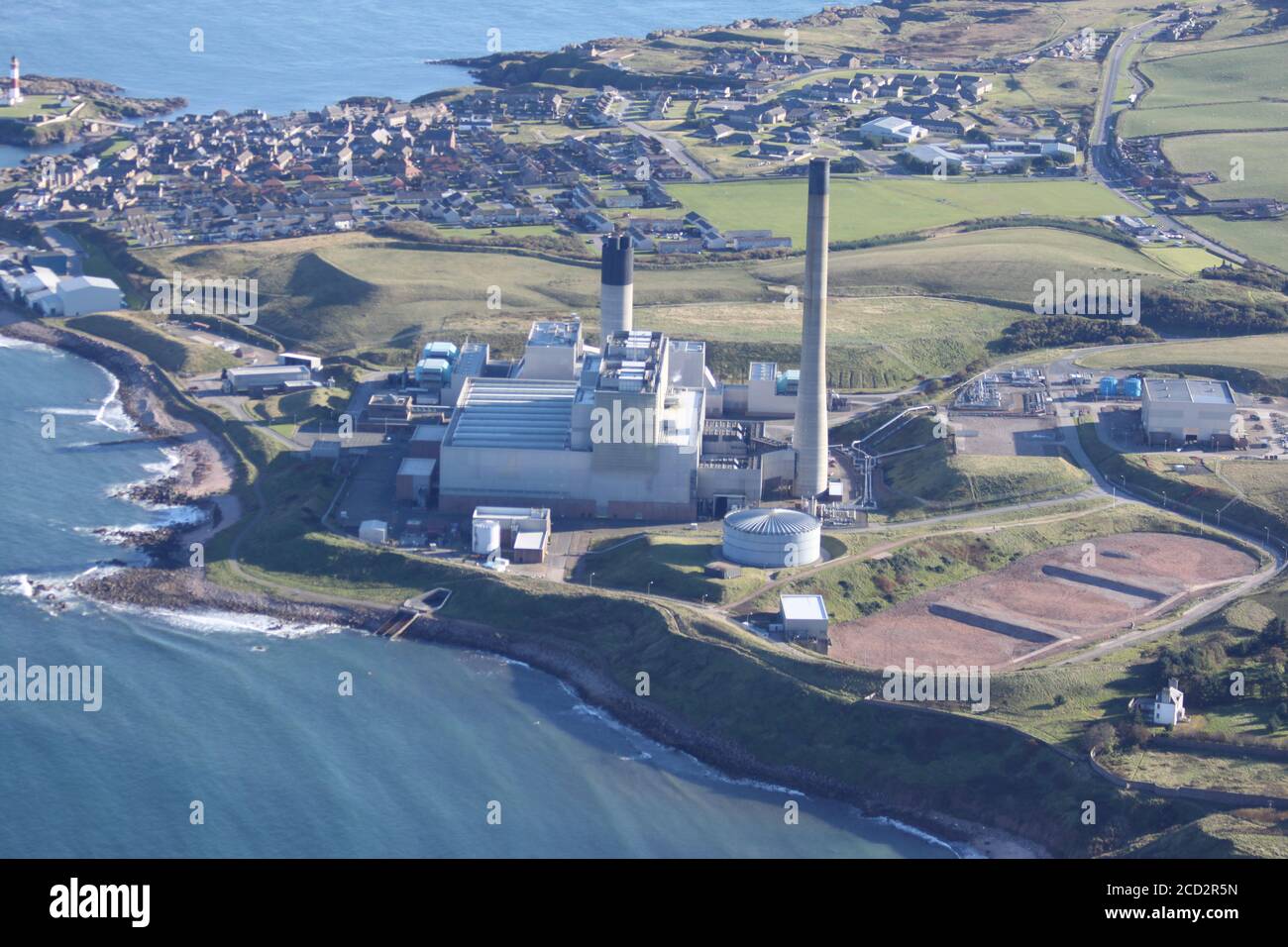 Peterhead Power Station Stockfoto