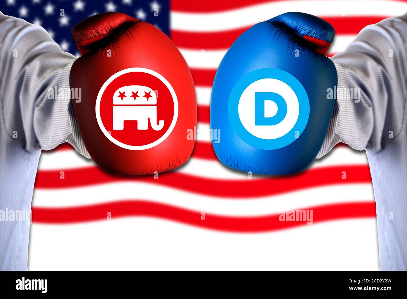 USA Präsidentschaftswahl 2020 Konzept Stockfoto