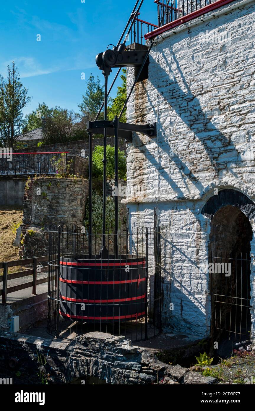 Laxey Wheel, Laxey, Isle Of Man Stockfoto