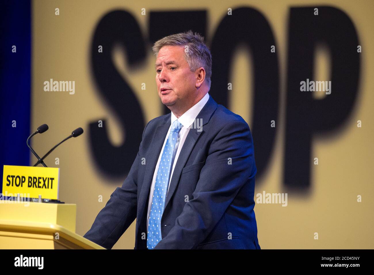 Glasgow, Schottland, Großbritannien. 27. November 2019. Im Bild: Keith Brown MSP, deputer Leader der Scottish National Party (SNP). Die offizielle Wahlerklärung der Scottish National Party (SNP) für die Parlamentswahlen am 12. Dezember 2019. Stockfoto