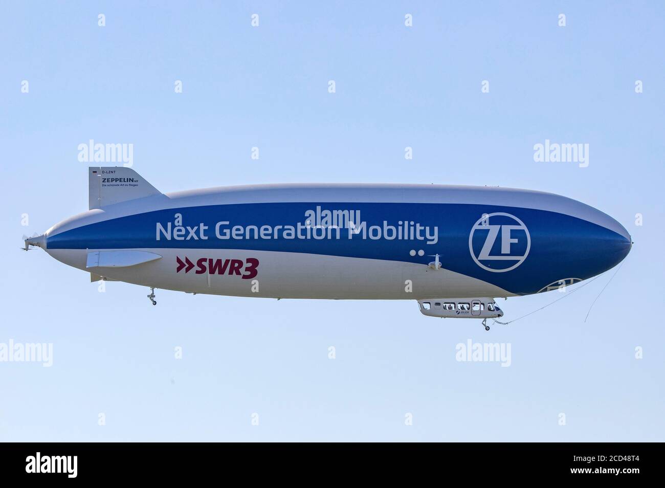 Friedrichshafen, Deutschland. August 2020. Zeppelin 'Next Generation Mobility' am Bodensee-Flughafen. Friedrichshafen, 21. August 2020 Quelle: dpa/Alamy Live News Stockfoto