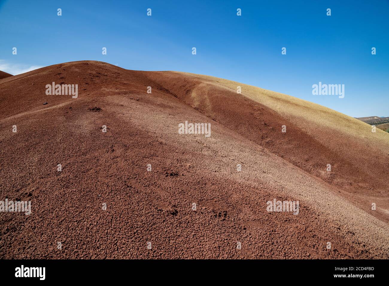 Painted Cove Bereich der Painted Hills von John Day Fossil Beds National Monument Stockfoto