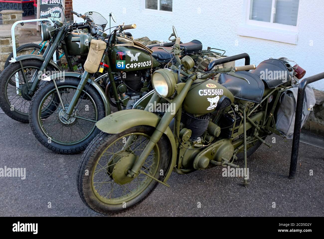 Klassische britische motorräder Fotos und Bildmaterial in hoher