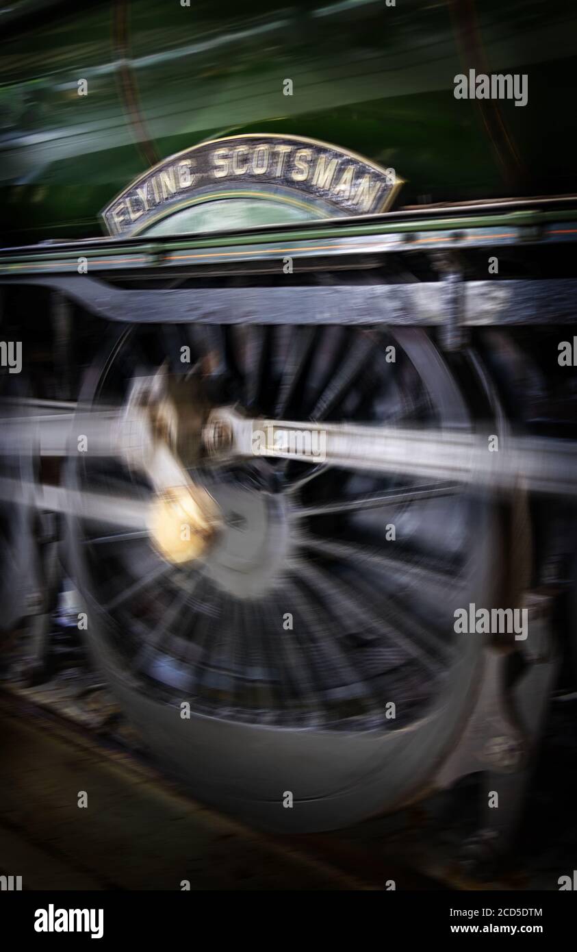 Flying Scotsman Lok Stockfoto