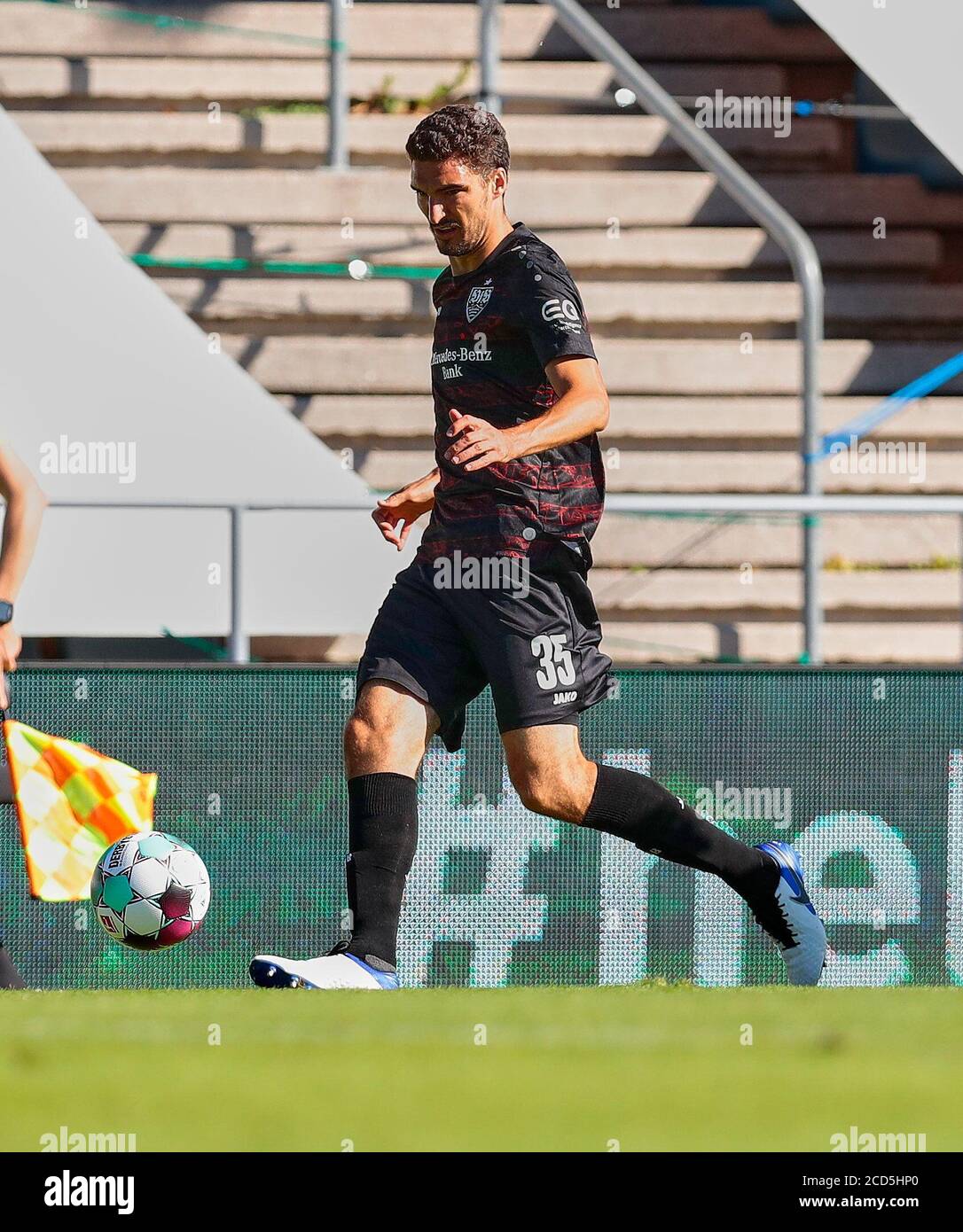 firo: 26.08.2020, Fußball, Helden Cup, Saison 2020/2021, HSV Hamburg Hamburg Hamburg - VfB Stuttgart, Marcin Kaminski, VFB Stuttgart, VFB, Stuttgart, Individual Action, Einsatz weltweit Stockfoto