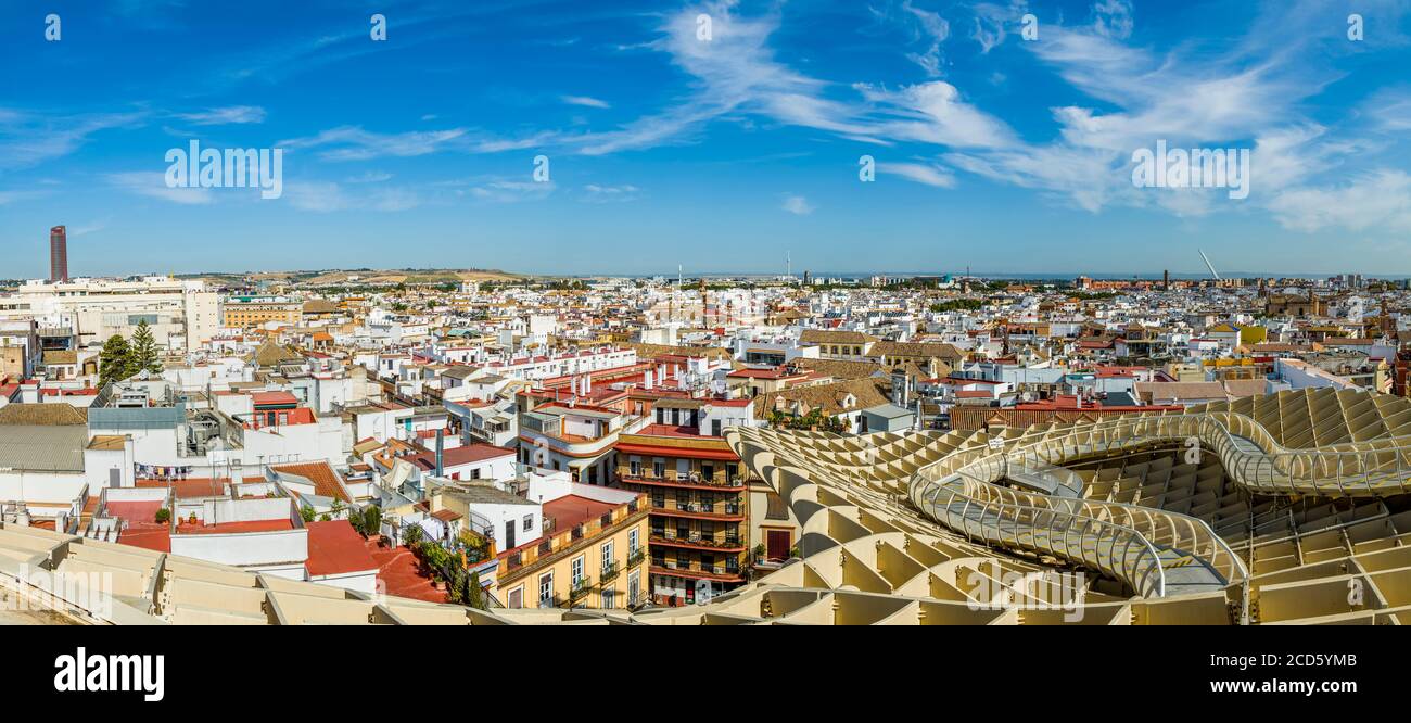 Metropol Sonnenschirm, Sevilla, Andalusien, Spanien Stockfoto