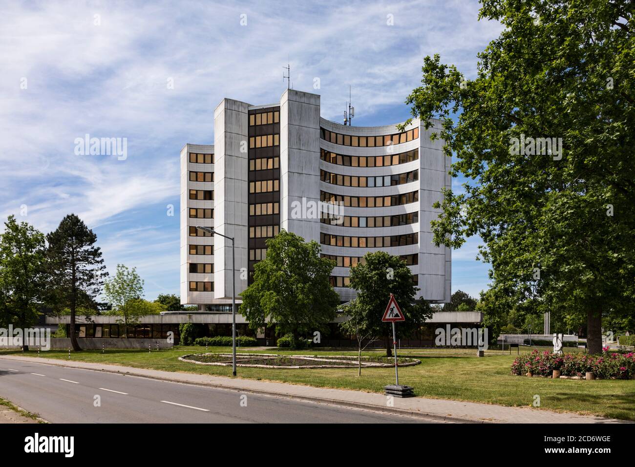 Bezirksgebäude des Dithmarschen Bezirks in Heide Stockfoto