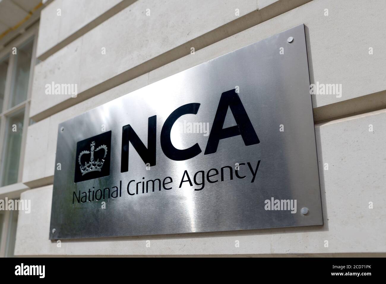 London, England, Großbritannien. Büro der National Crime Agency in Story's Gate, Westminster Stockfoto