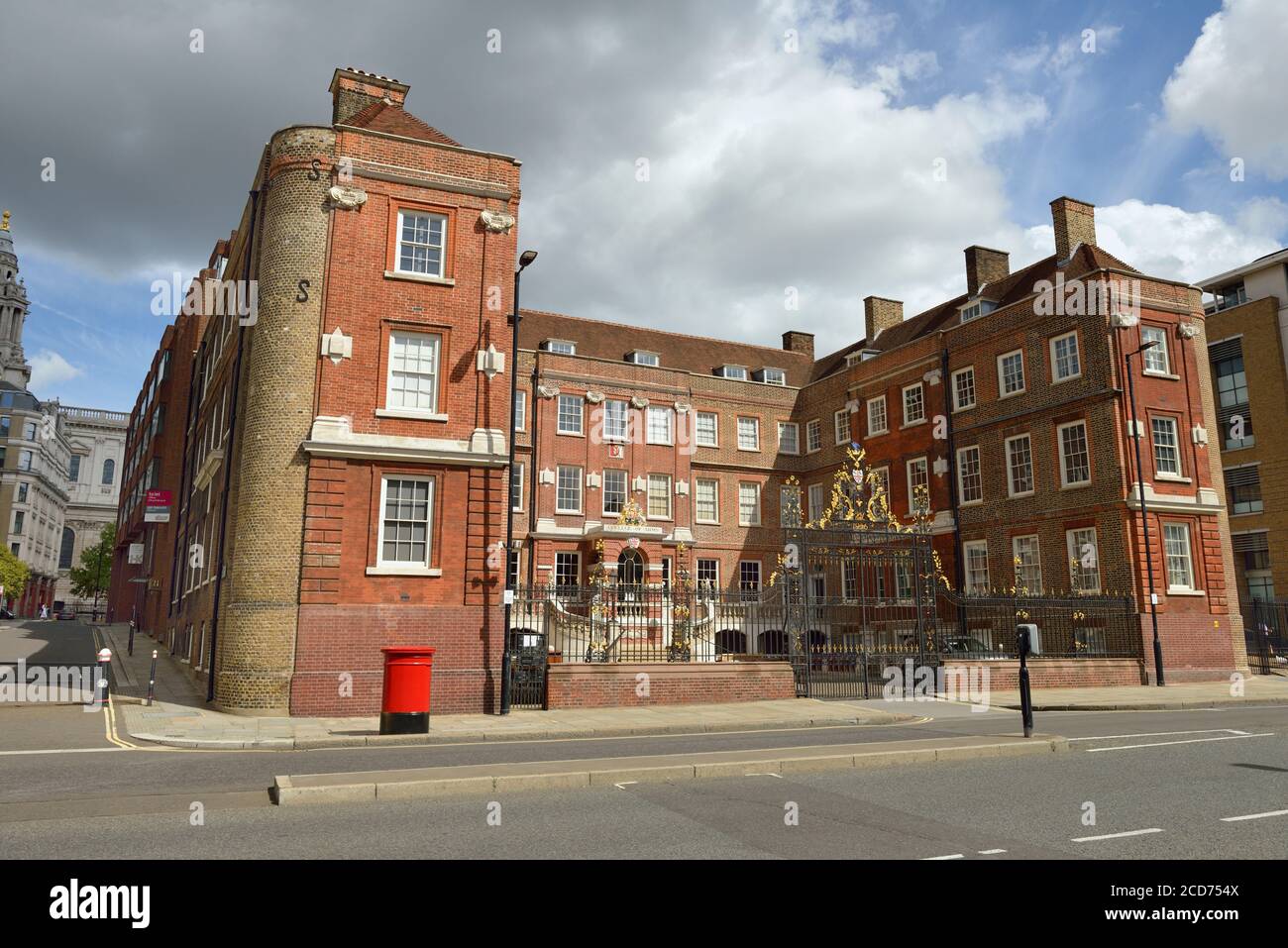 College of Arms, Queen Victoria Street, London, Großbritannien Stockfoto