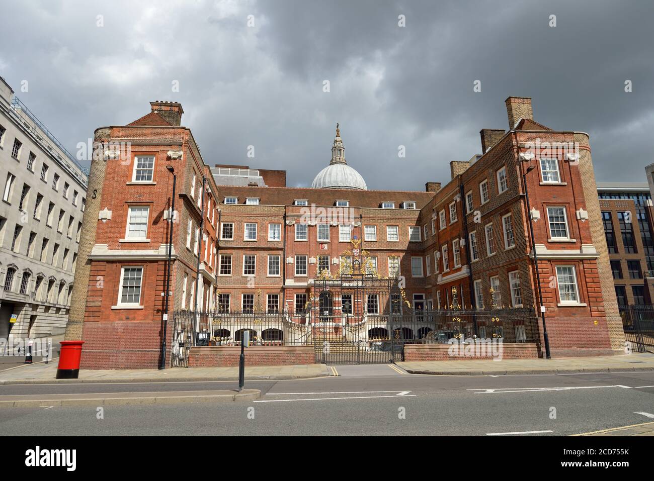 College of Arms, Queen Victoria Street, London, Großbritannien Stockfoto