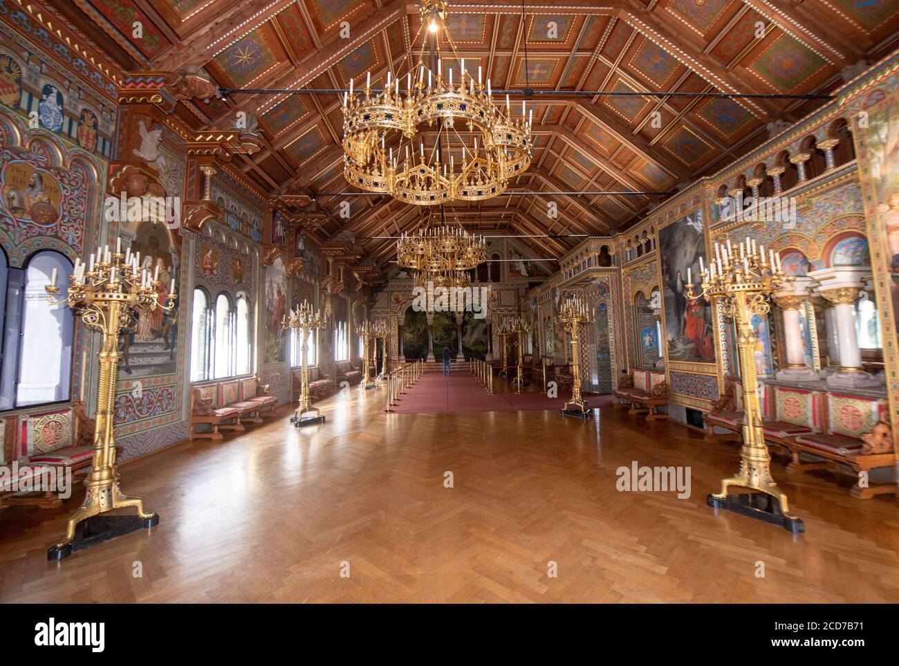 Schwangau Deutschland August 2020 Der S ngersaal Erstrahlt In Neuem schwangau-deutschland-august-2020-der-s-ngersaal-erstrahlt-in-neuem