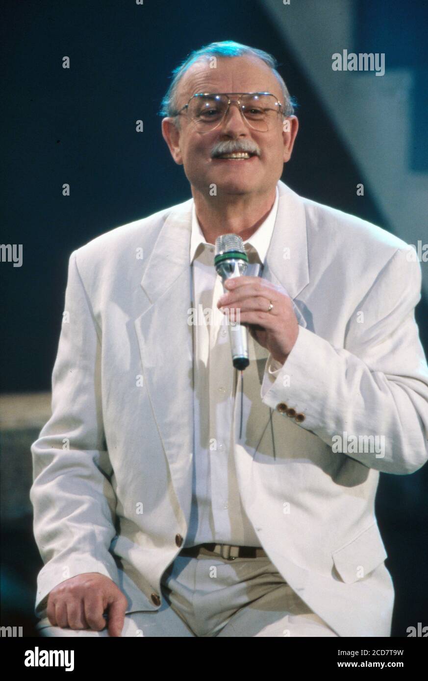 Wetten dass, Spielshow, Deutschland 1993, Gaststar Sänger Roger Whittaker Stockfoto