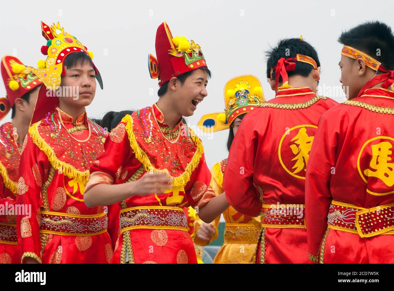 Das Festival, Tempel von Do, Bac Ninh, Anbetung König Ly Vietnam Stockfoto