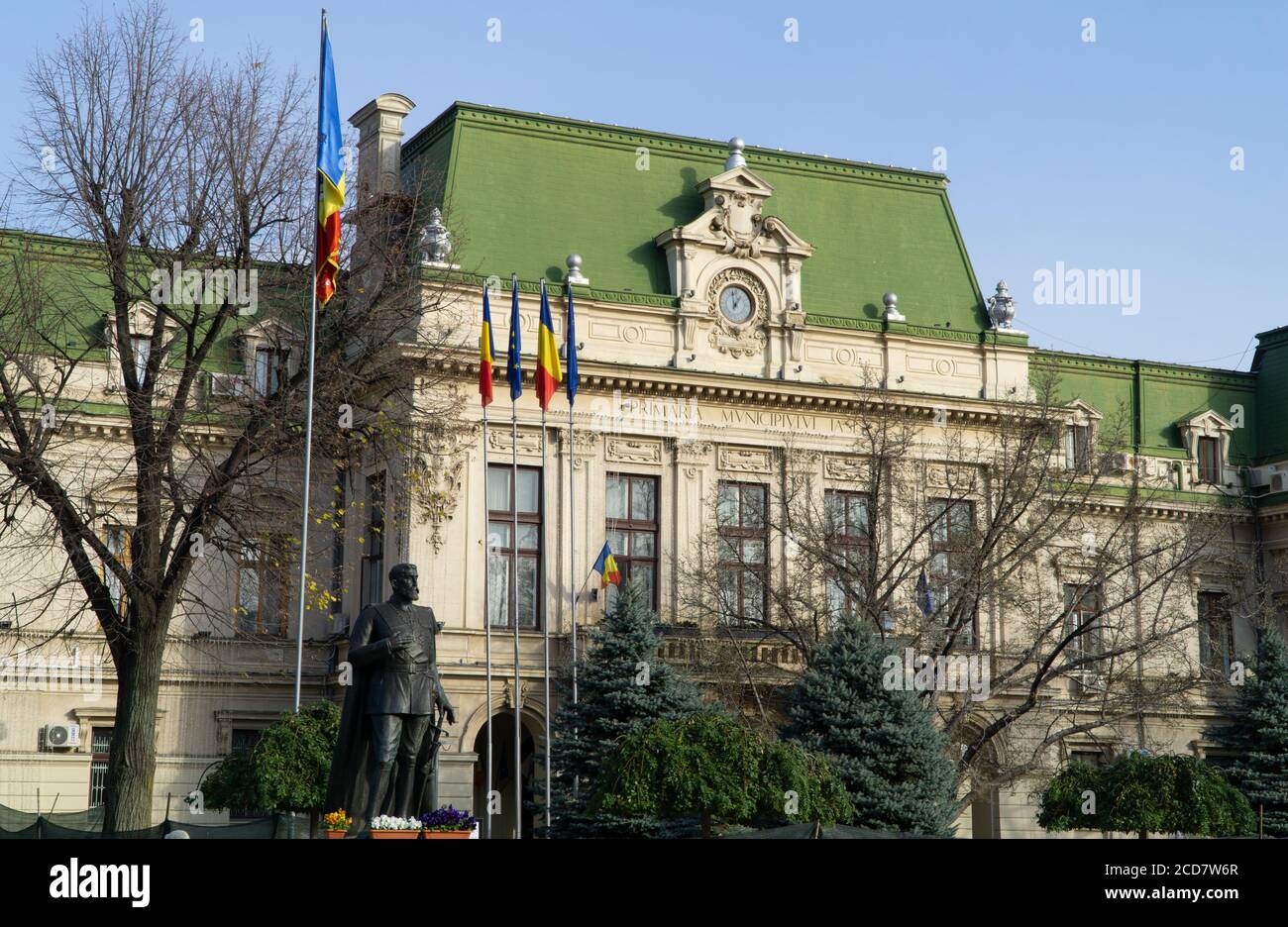 Rathaus von Iasi Stockfoto