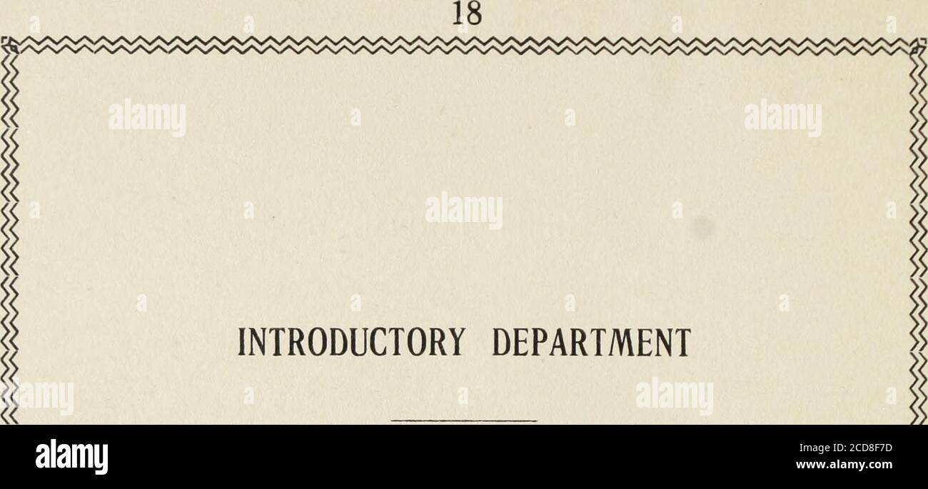 . Jahreskalender des Creal Spring College . EINFÜHRUNGSABTEILUNG dieser Kurs gibt dem Schüler eine gründliche Aufrundung einer allgemeinen Schulbildung, einschließlich, wie es tut, die fünfte, sechste, siebte und achte Klassen der öffentlichen Schulen. ERSTES JAHR HERBSTSEMESTER – Arithmetik, Lesen, Geographie, Literatur und Komposition. WINTERSEMESTER – Arithmetik, Lesen, Geographie, Grammatik. SPRING TERM – Arithmetik, Lesen, Grammatik, Geschichte. ZWEITES JAHR HERBSTSEMESTER – Arithmetik, Geographie, Physiologie, Grammatik. WINTERSEMESTER – Arithmetik, Geographie, Geschichte, Grammarund Komposition. FRÜHJAHRSZEIT – Algebra, Geschichte, Geographie, Gram Stockfoto