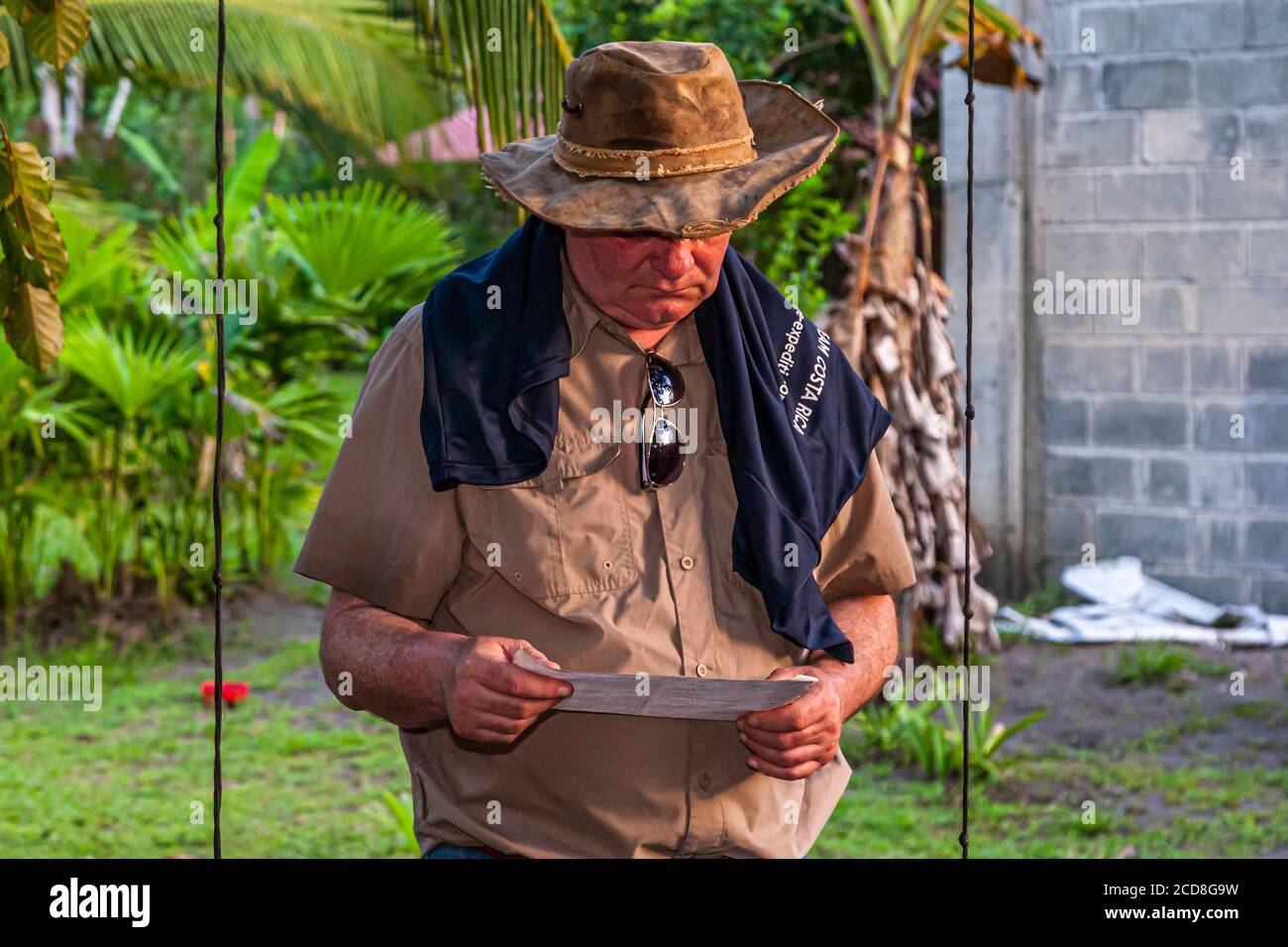 Biosphäre Citizen Scientist Project Camp zur Rettung von Meeresschildkröten in Reventazón, Costa Rica Stockfoto