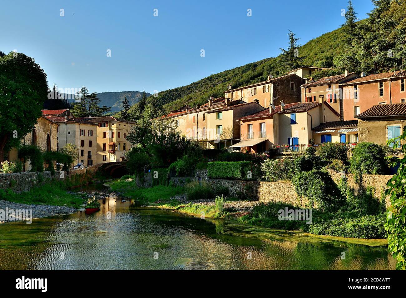 Frankreich, Gard, Occitanie, Valleraugue Stockfoto