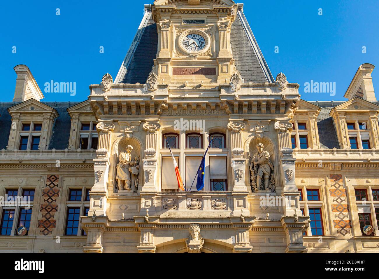 Frankreich, Paris, Rathaus des XII. Arrondissements Stockfoto