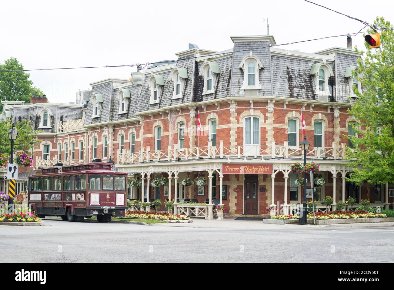 Kanada, Ontario, Niagara-on-the-Lake, The Prince of Wales Hotel Stockfoto