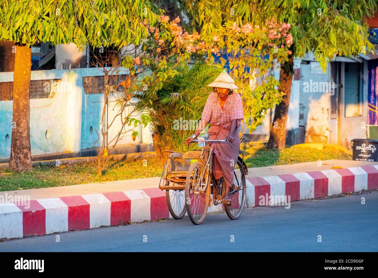 Myanmar (Burma), Mon Staat, entlang der Straße n ? 8, Richtung Rocher d'Or Stockfoto