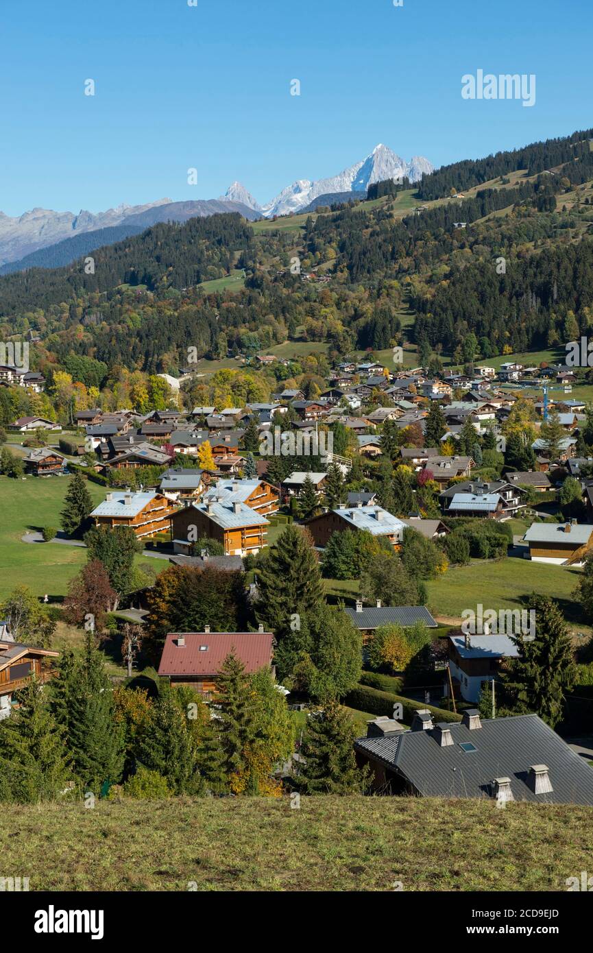 Frankreich, Haute Savoie, Megeve, die Chalets des Demi Quartiers und