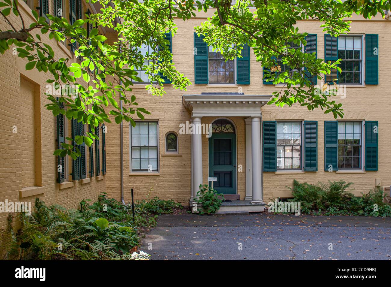 Emily Dickinsons Zuhause in Amherst, MA Stockfoto