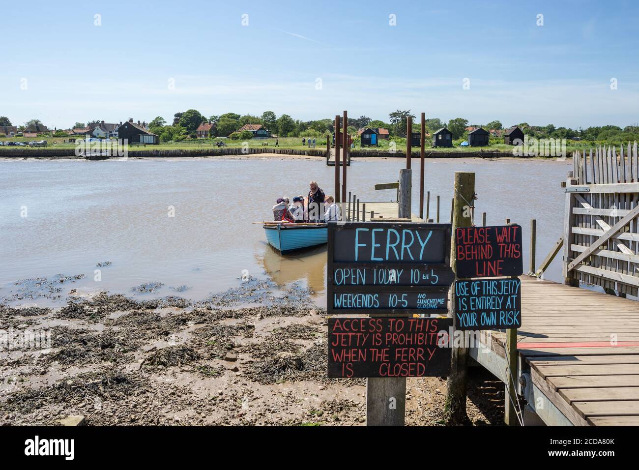 Walberswick Suffolk Coast Stockfoto