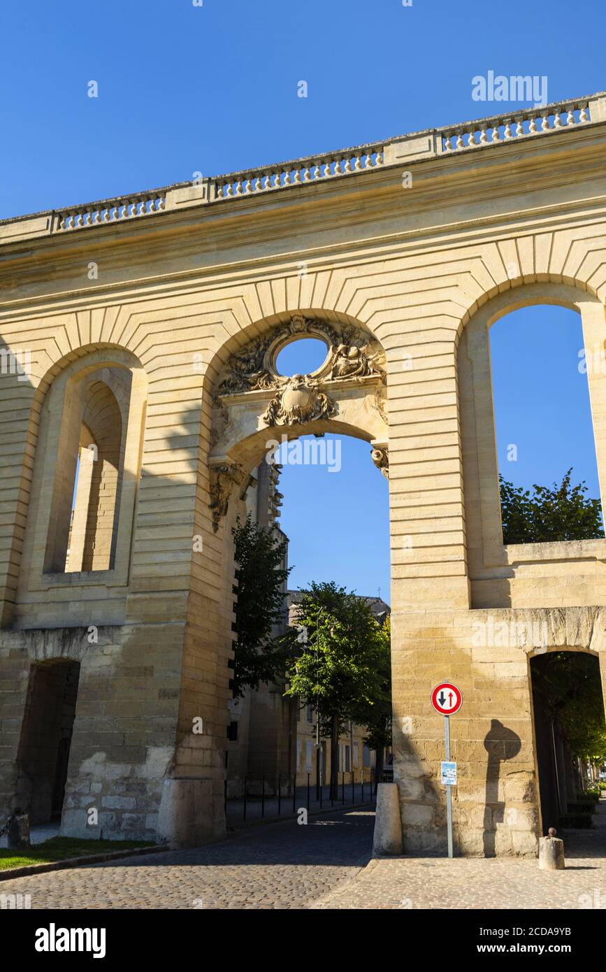 Saint-Denis Gate in Chantilly, Frankreich Stockfoto