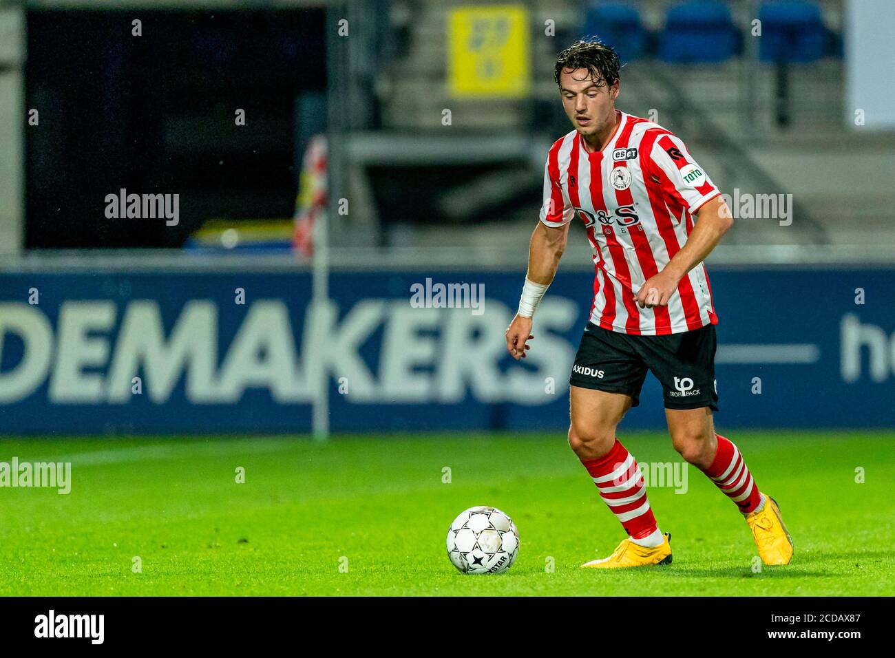 WAALWIJK, 27-08-2020, Fußball, Niederländische eredivisie, Saison 2020-2021, Sparta Spieler Dirk Abels, während des Testspiels RKC - Sparta Credit: Pro Shots/Alamy Live News Stockfoto