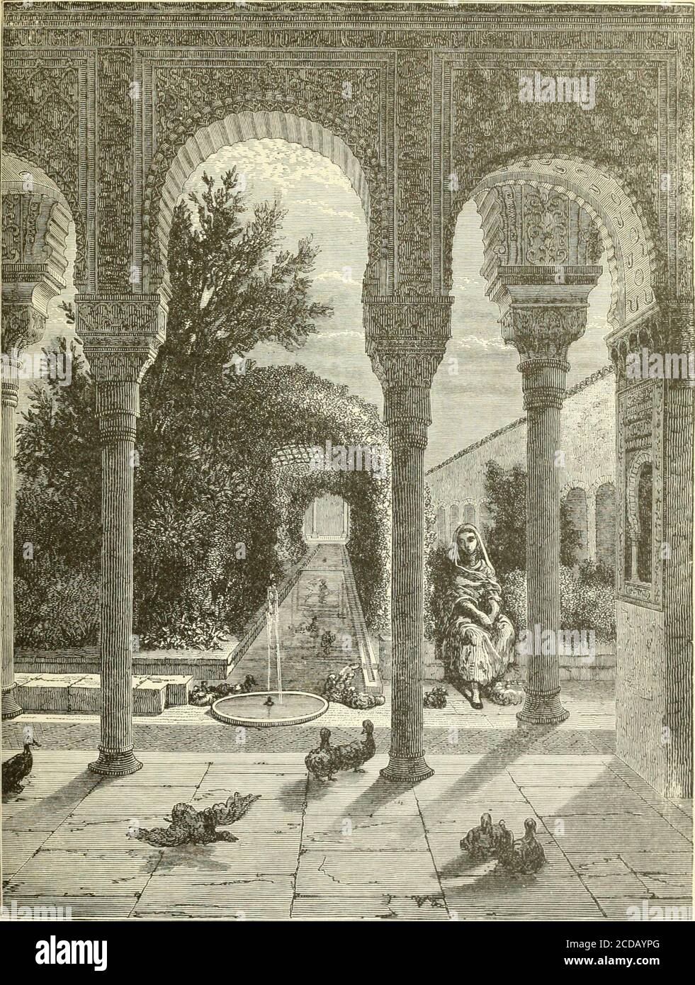 . Zickzack-Reisen in der Levante, mit einem Talmudisten Geschichtenerzähler: Eine Frühlingsreise des Zigzag Clubs durch Ägypten und das Heilige Land. Liegt am linken Ufer des Guadalquivir, etwa hundert Meilen von Cadiz entfernt. Dietraveller auf einem Dampfer, der für ein paar Tage in Cadiz berührt, kann Sevilla leicht besuchen, mit dem Boot oder der Bahn. Die Mauren bauten Sevilla aus den Ruinen von Hispalis, und die maurischen Mauern und die Umrisse der alten Stadt des orientalischen Splendors bleiben.der Reisende hier findet sich sofort in einer Atmosphäre der Romantik.die Stadt ist in der Form eines Kreises. Es ist von Mauern umgeben, die einmal Stockfoto