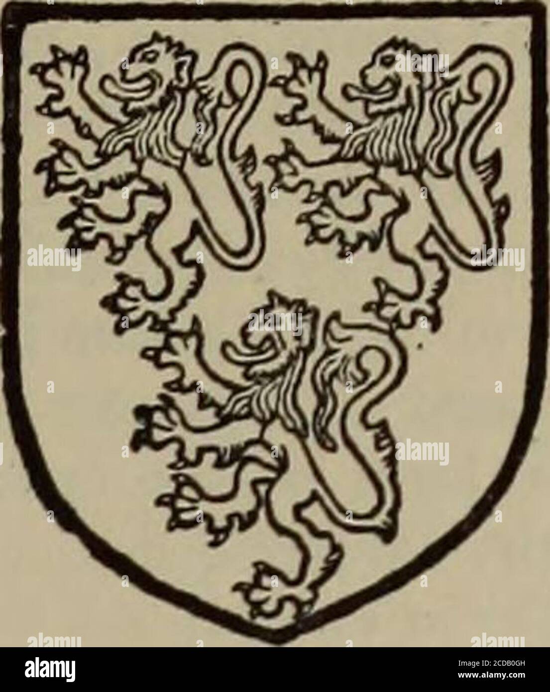 . Eine Geschichte von Hampshire und der Isle of Wight . St. John. Argent achief gules iwith twomolets oder darin. Mildmay. Argentthree Lions azurblau. Verheiratet wieder, und wurde auf seinen Tod in 1728-9 von Sir Paulet St. John, erster Baronet, sein ältester Sohn durch seine zweite Ehe gefolgt.57 Er starb in 1780, und Kings Somborne nacheinander an hisson Sir Henry Paulet St. John und seinem Enkel mit dem gleichen Namen, die, Jedoch nahm den zusätzlichen Familiennamen von Mildmay auf seiner Ehe mit JaneMildmay,58 älteste Tochter und Co-Erbin von CarewMildmay von Shawford Haus, in Twyford Pfarrei(qv).59 Kings Somborne bestanden t Stockfoto