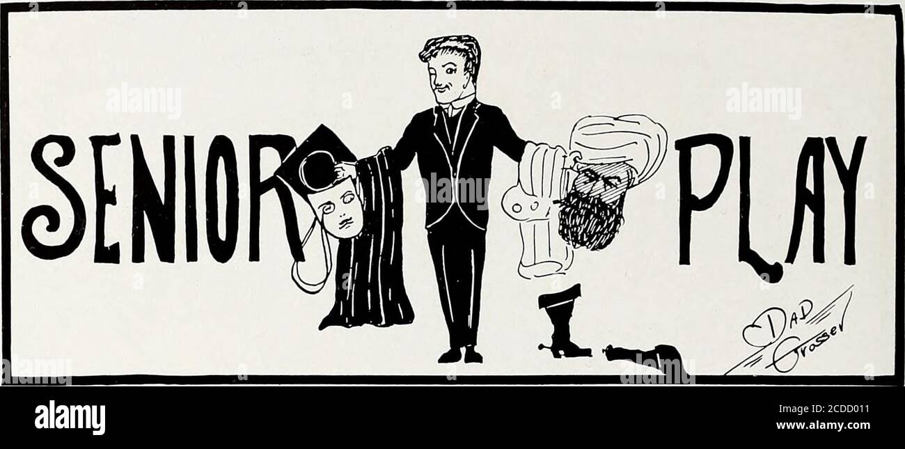 . Der Dachs . rtMiss Felicitas SaleskiMiss Winifred Rettger SOPHOMORES Mr. F. W. StadelbauerMiss Elizabeth Baker PROGRAMM FÜR DAS JAHR 1914-1915 Oktober 7, 1914. Puppenspiel, der Knopf. Oktober 21 1914. Illustrierter Vortrag, Nürnberg und Rotenburg, von Prof. M. H. Haertel. November 1914. Musikabend. November 18, 1914. Komödie, die Heinzelmannchen, präsentiert von Mitgliedern des Deutschen Hauses. Dezember 1914. Vortrag, die deutsche Weihnacht, von Prof. E. C. Roedder. Dezember 1914, 11. Ein deutsches Weihnachtsspiel, präsentiert in der High School Aula, unter Leitung von Dr. E. Feise, 20. Januar 1915. Marchenabend, Stockfoto