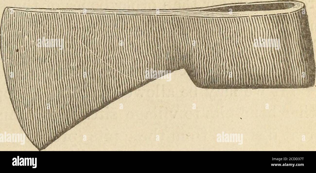 . Notizen von Standorten von Huron Dörfer in der Gemeinde Tiny, Simcoe County, und angrenzenden Teilen. Vorbereitet mit Blick auf die Identifizierung dieser Dörfer besucht und beschrieben von Champlain und den frühen Missionaren. Abb. 2.Fleur-de-LIS immer auf diesen französischen Beile zu sehen ist ein Zeichen für das Land, von dem sie Herkunft hatten, nicht weniger sicher als dieallgegenwärtige Made in Germany unserer Zeit. Einige der Ehatchets wurden auf der Farm von Arch gepflückt. McLean,Los 20, Konzession 21, und!andere von WM. Ziehen, auf seinem Bauernhof (s. W. Viertel Los 20, Konzession 20), wo es auch einen Trakt von lan Stockfoto