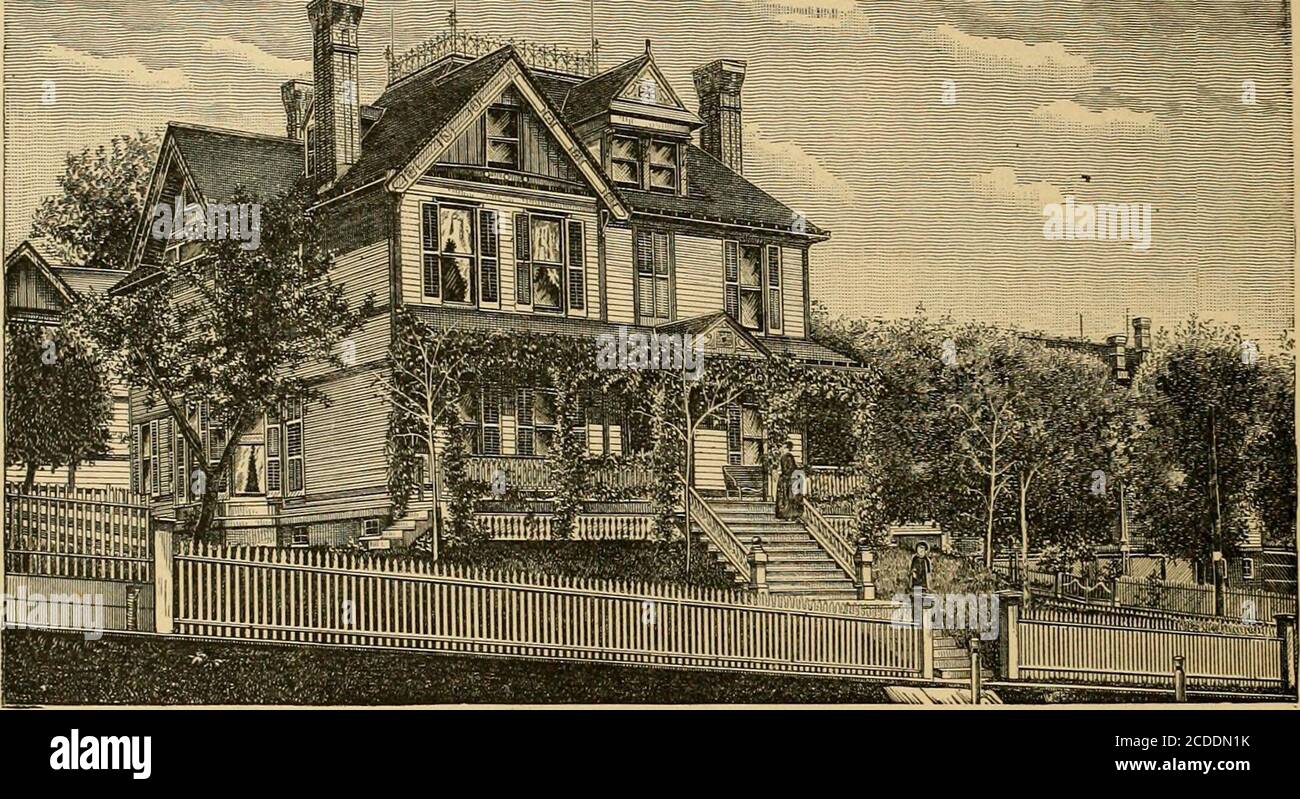 . Omaha illustriert : Eine Geschichte der Pionierzeit und der Omaha von heute, die zuverlässige Statistiken und Informationen umfasst, mit über zweihundert Abbildungen, einschließlich prominenter Gebäude, Porträts und Skizzen führender Bürger. Das Grand Central Hotel, das die heutige Stelle des Paxton Hotels besetzt, bis verbrannt, und blieb dort fünf Jahre. Dann für eine kurze Zeit ging er zu den Withnell und jSlillard Hotels, nach denen er in der lebensmittelgeschäft businessfür zwei Jahre, dann für einige Zeit in der Immobiliengeschäft, die Firma ist Lee, Nichol & Co., und jetzt mit Herrn Nichol ist die Stockfoto