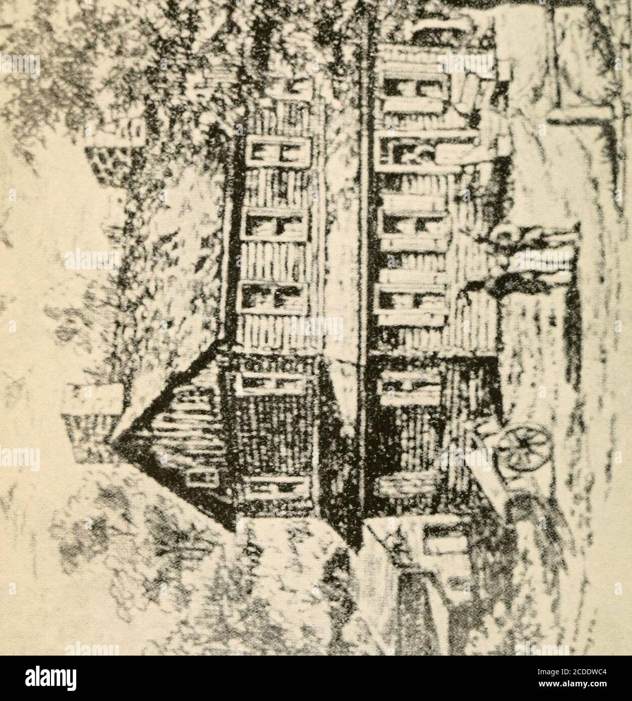 . Die Geschichte von Lancaster: Alt und neu; eine erzählerische Geschichte von Lancaster, Pennsylvania, von 1730 bis zum hundertjährigen Jahr 1918. %f der BEGINN DER STADT IM Jahr 1730 15 zu der Zeit, als die Grafschaft von Chesterin 1729 getrennt wurde, konnte dieser junge Mann nicht mehr als in seinem zwanzigsten Jahr gewesen sein, Und doch wurde er ein Jahr später, 1730, wenn nicht gar allen, zumindest dem noch höheren Teil dessen, was die Stadt des LAN-Caster von heute ausmacht, übergeben. Es würde hinzufügen Dummheit zu Andrew Hamiltons Schläue und Wachsamkeit eventto annehmen, dass er nicht wissen, was auf Postlethwaits. Nun, er wusste, dass die Stockfoto